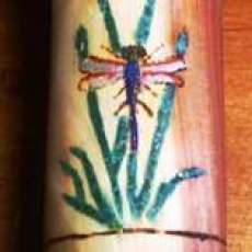 Dragonfly inlay