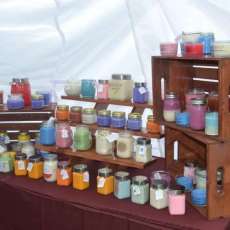 Scents For Your Nose Candles Booth