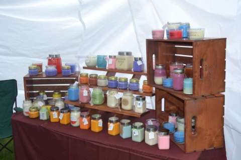 Scents For Your Nose Candles Booth