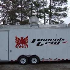 Phoenix Grill Back of Trailer
