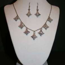 Swarovski Neckace and Earrings Set