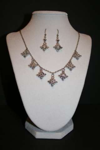 Swarovski Neckace and Earrings Set