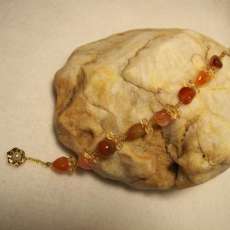 Carnelian Rings Bracelet