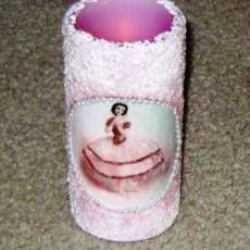 Ballerina Candle