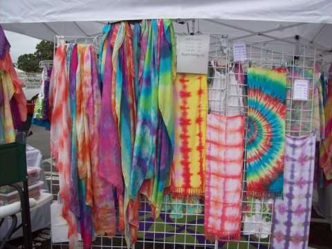 hand-dyed silks & sarongs