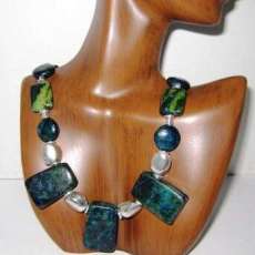 Yellow Turquoise and Silver