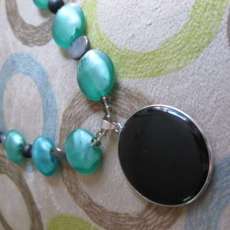 Black Stone Pendant