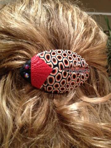 Beetle French Clip Barrette