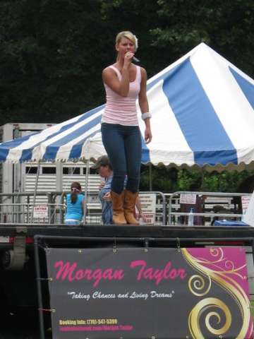 Performing at the 2012 Duck Derby in Cartersville,Ga.