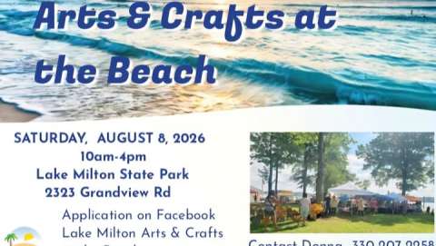 Lake Milton Arts & Crafts at the Beach