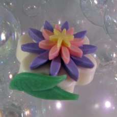Sculpted Flower Artisan Soap