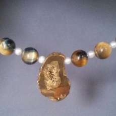 Blue Tiger Eye Necklace