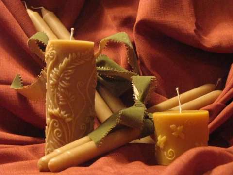 Molded and Handdipped Candles