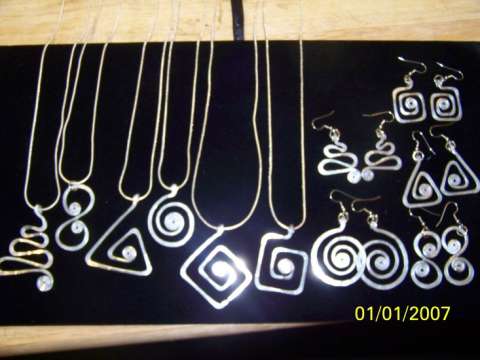 Aluminum jewelry