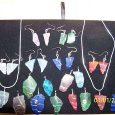 Sea glass jewelry
