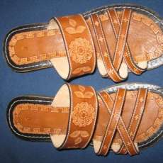 Natural Leather Sandals