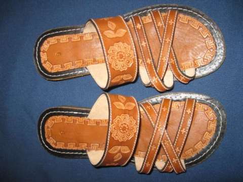 Natural Leather Sandals