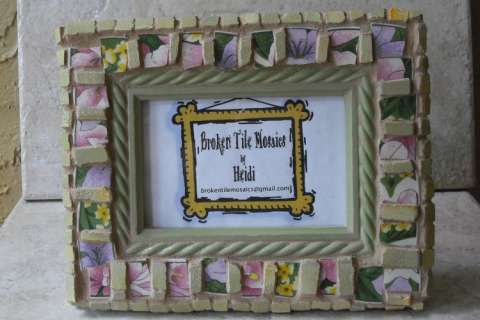 Pretty In Pink & Green Frame