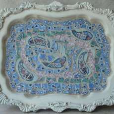 Funky Antique Tray