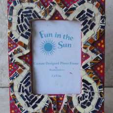 Bold Mixed Media Frame