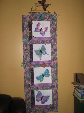 butterfly wallhanging