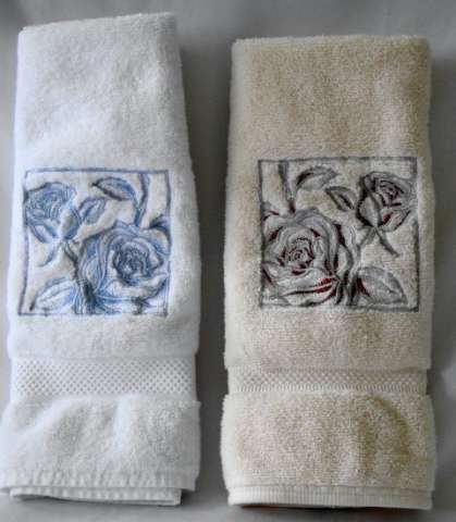 Embroidered Hand Towels
