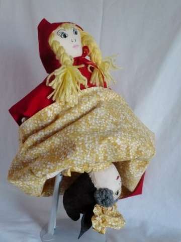 Topsy-Turvy Little Red Riding Hood Doll