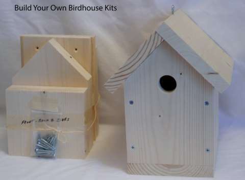 Build Your Own Birdhouse Kits