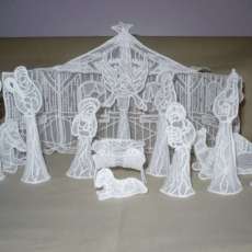 Lace Nativity