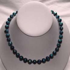 Fresh Water Pearl Necklace and Earring Set