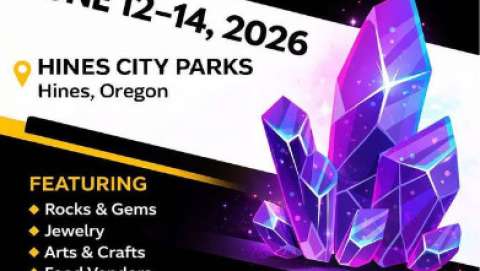 City of Hines Obsidian Days-Gem & Mineral Show