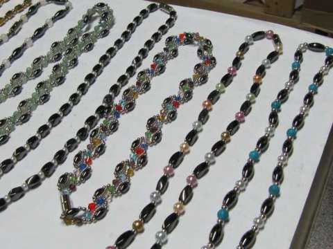 High power Hematite necklaces