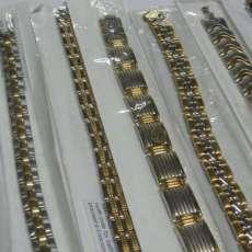 Mens Stainless Steel Magnetic Bracelets