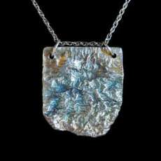 Reticulation, rainbow patina