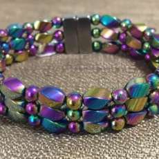 Triple Rainbow Magnetic Henatite