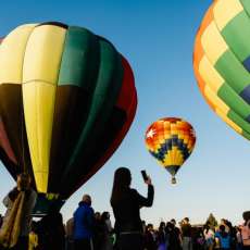 ClovisFest Hot Air Balloon Fun Fly