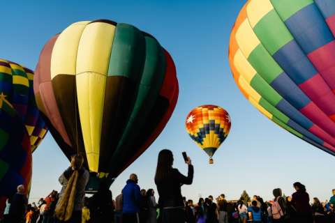 ClovisFest Hot Air Balloon Fun Fly
