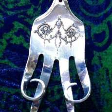 Antique Fork Pendant