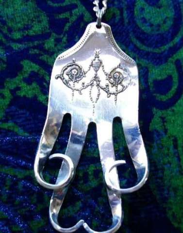 Antique Fork Pendant
