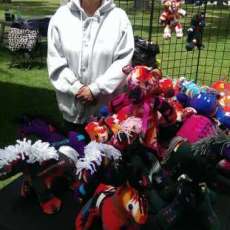 Diana Billie with Animals