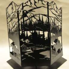 Hurricane candle holder