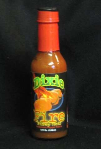 Dixie Fire firey hot sauce