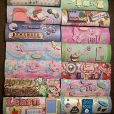 Wrap It Up ........Just For Fun Variety Pak Chocolate Candy Bar Wrappers