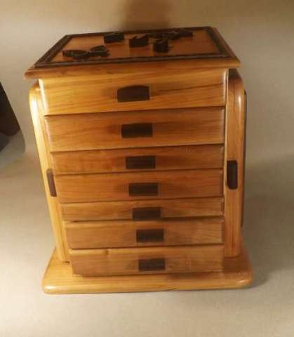 Front View - Large Jewelry Box