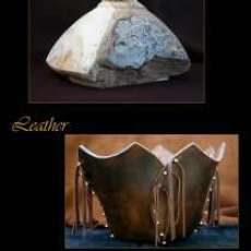 Rendezvous West~ Art in Leather & Wood