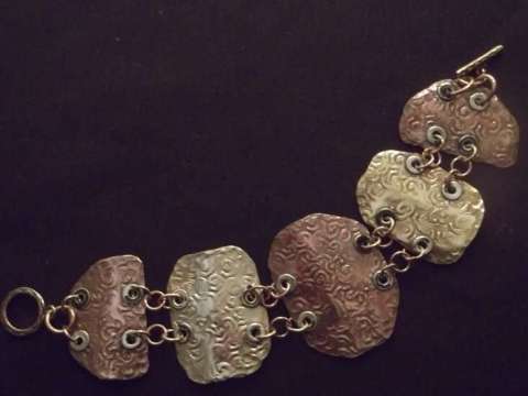 Hammered Metals-Silver, Copper & Bronze