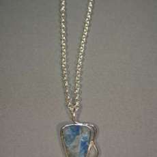 Sodalite & Silver Signature Pendant