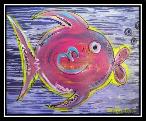 Fushia Fish