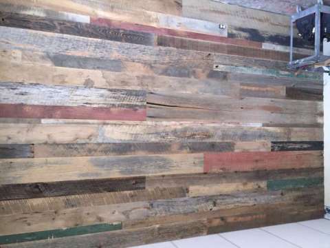 100 Yr Old Reclaimed Wood Wall