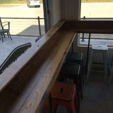 Coffee Shop Corner Table